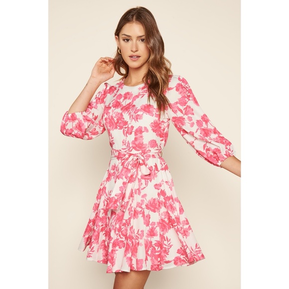 NWOT SUGARLIPS ANTOINETTE FLORAL DERBY DRESS - Picture 2 of 7